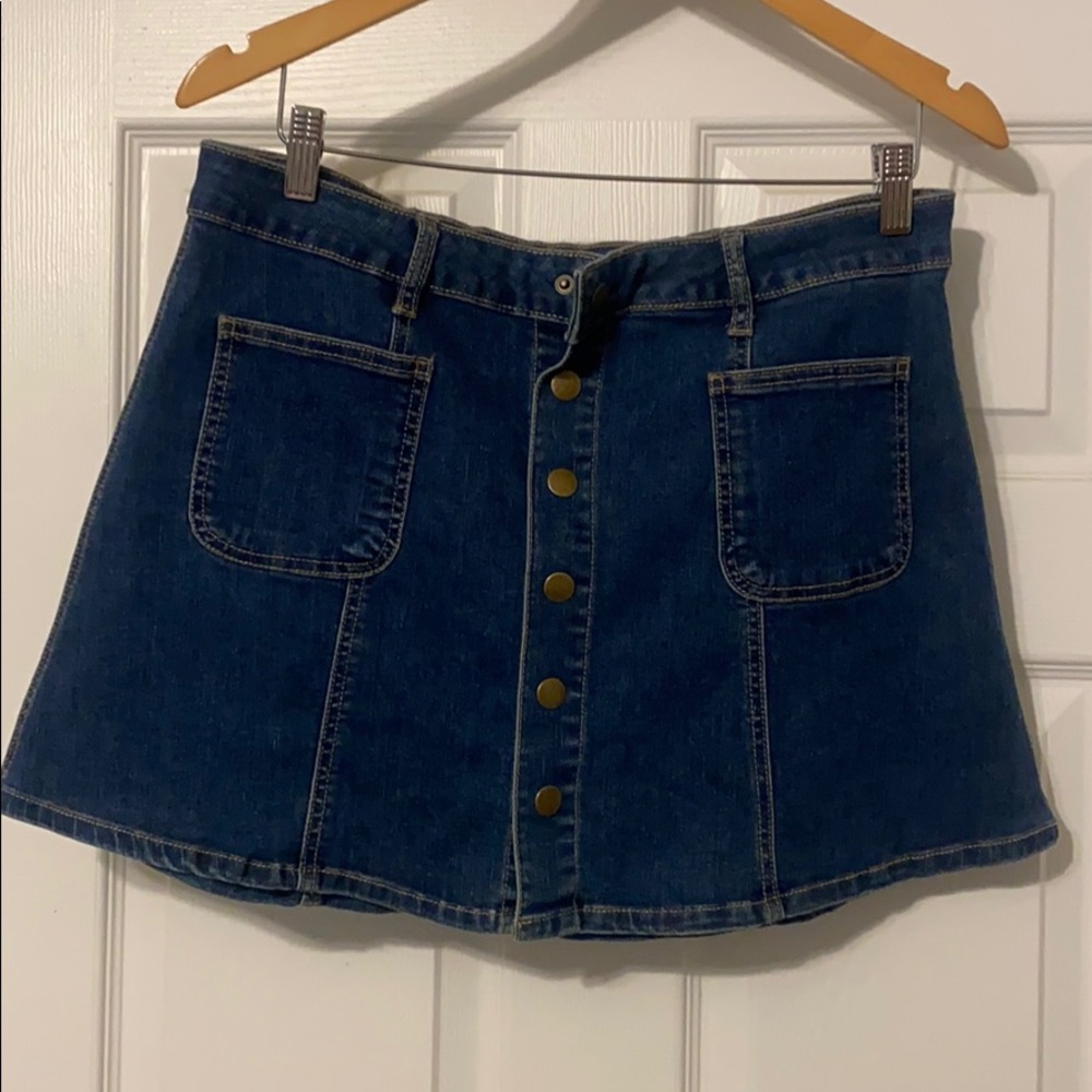 NWOT - Alter'd State Stretchy Denim skirt